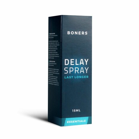 Boners Orgasmevertragende Spray 15ml – Langer Genieten tussen de Lakens