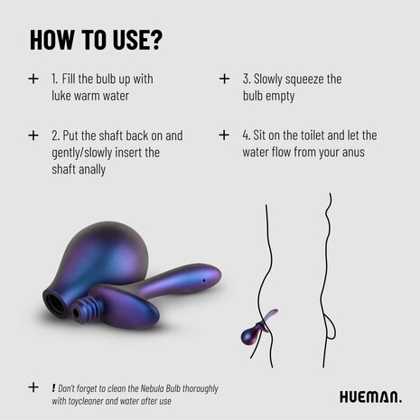 Hueman - Nebula Bulb Anaal Douche