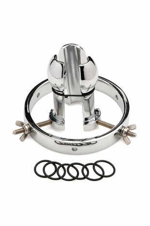 Roestvrijstalen Anaal Verkenner – Verstelbare Plug met O-Ringen