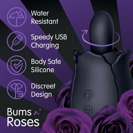 Skins Rose Buddies - Bums N Roses Anaal Vibrator