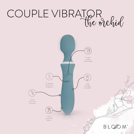The Orchid – Stijlvolle Wand Vibrator uit de Bloom Collectie