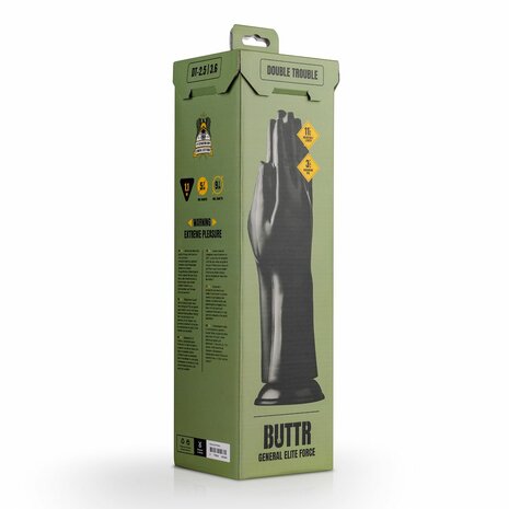 BUTTR Double Trouble Fisting Dildo | Grote Fisting Dildo Met Zuignap