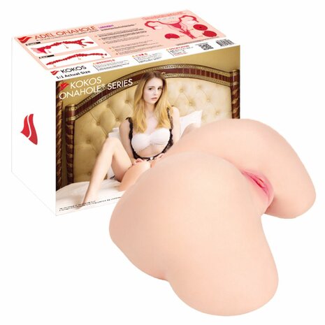 Adel Onahole Real Hips Masturbator – Realistische Vagina & Anus