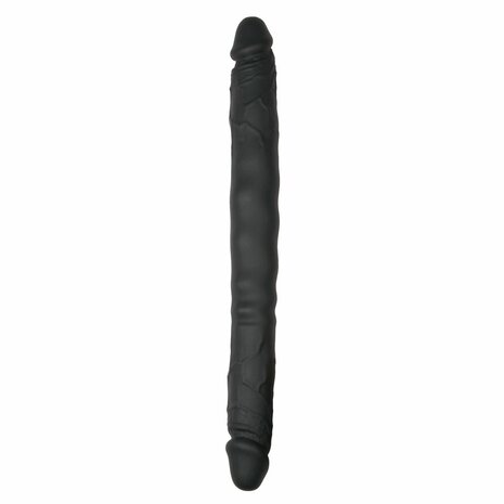 Double Ended Dildo – Zwart | Flexibel, Realistisch & Perfect voor Duo-plezier