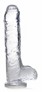 XL Dildo Transparant – Flexibel & Realistisch met Zuignap