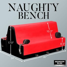 Love Bench - Rood