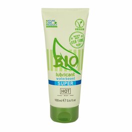 HOT BIO Superglide – Biologisch Waterbasis Glijmiddel voor Gevoelige Huid 100ml